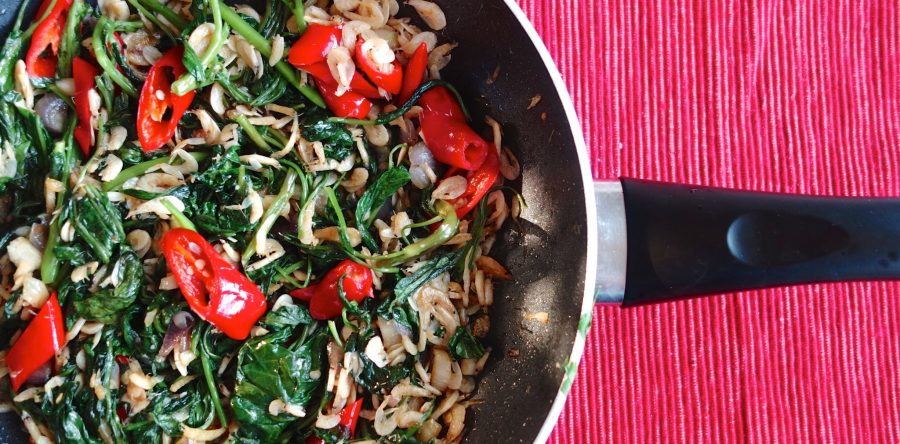 Spicy Kale and Veggie Stir Fry