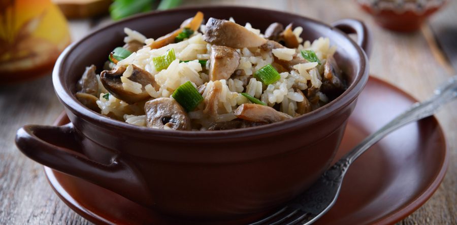 Tofu and Shiitake Teriyaki Rice Bowl