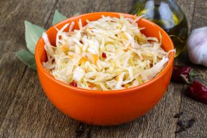 Marinated Cabbage Topping