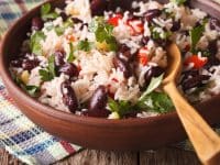 Brown Rice and Black Bean Bowl