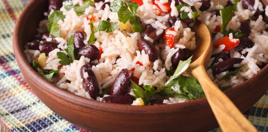 Brown Rice and Black Bean Bowl