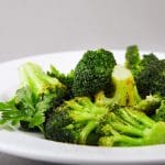 Broccoli, Shiitake Mushroom, and Onion Stir Fry
