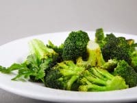 Broccoli, Shiitake Mushroom, and Onion Stir Fry