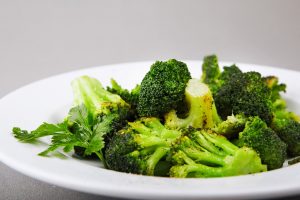 Broccoli, Shiitake Mushroom, and Onion Stir Fry
