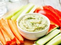Protein Packed White Bean Hummus Dip