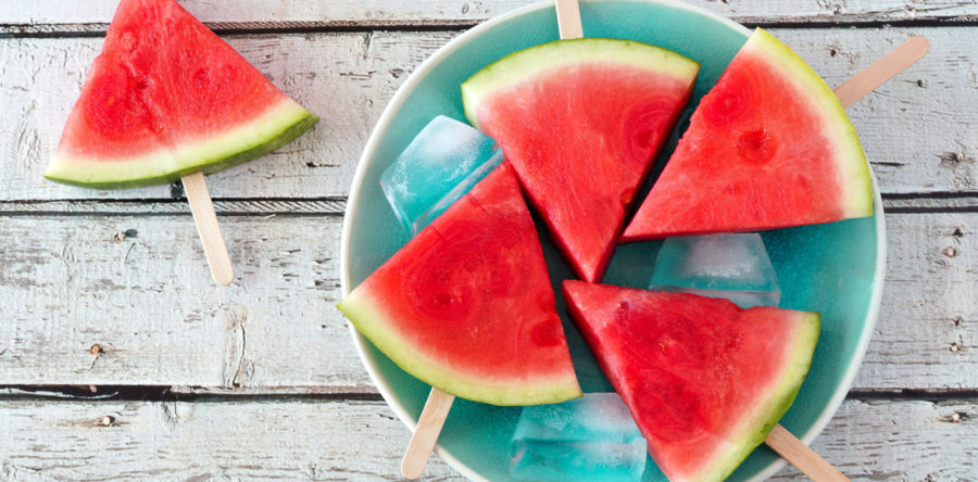 Summer Watermelon Ice Pops