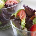 Romaine Garlic and Balsamic Veggie Salad