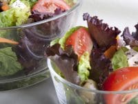 Romaine Garlic and Balsamic Veggie Salad