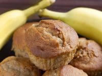 Banana Wheat Germ Muffins