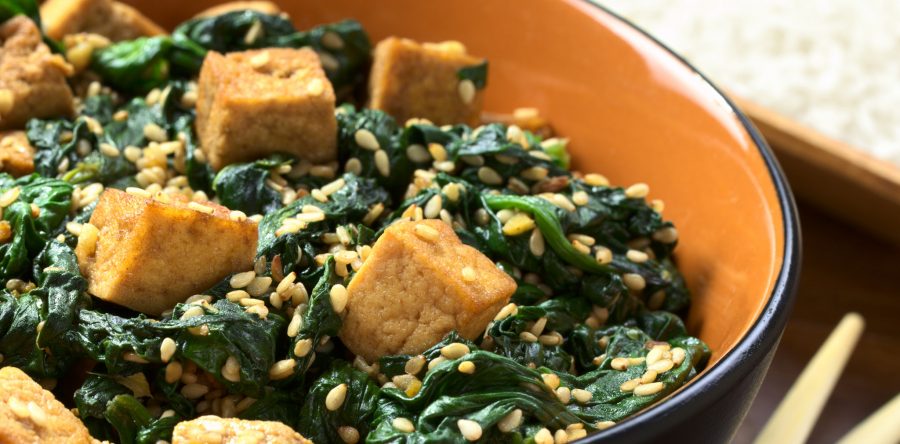 Spinach Sesame Stir Fry