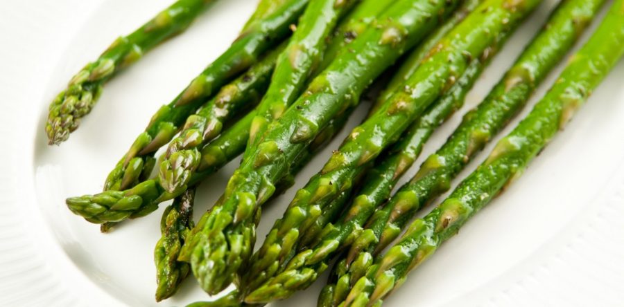 Grilled and Seasoned Asparagus